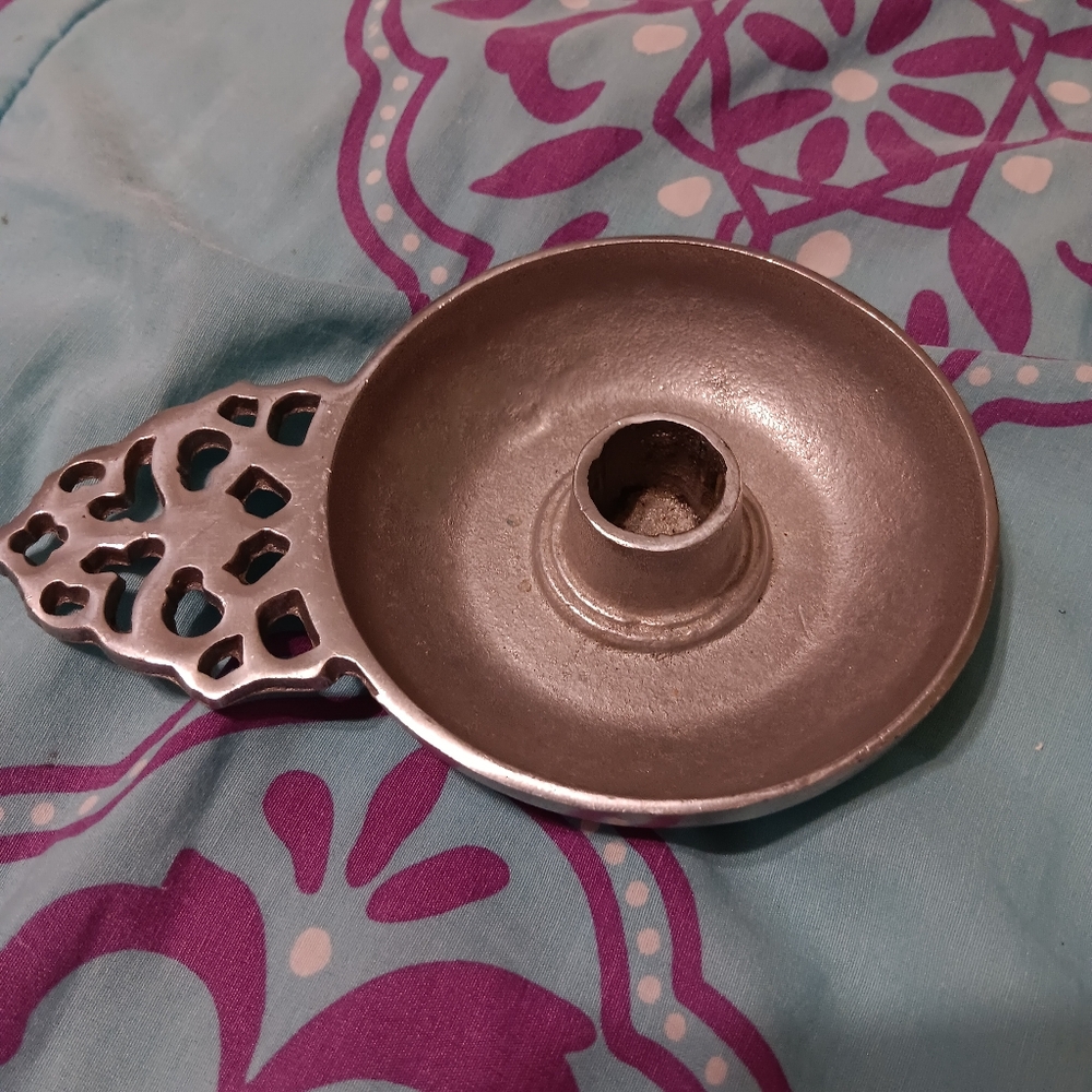 🎃 Wilton Armetale vintage candle holder